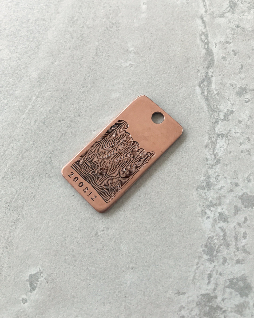 200812 - Hand Engraved Copper