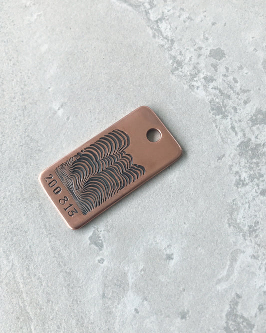 200813 - Hand Engraved Copper