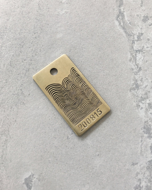 200815 - Hand Engraved Brass