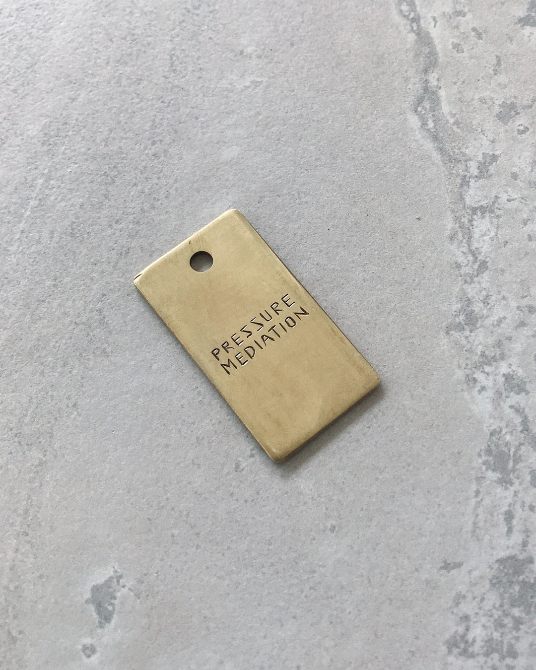 200815 - Hand Engraved Brass