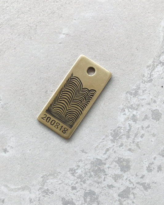 200818 - Hand Engraved Brass