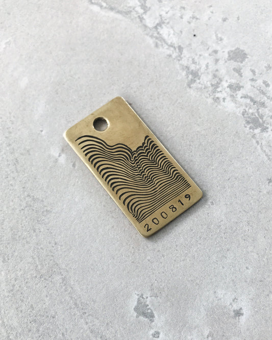 200819 - Hand Engraved Brass