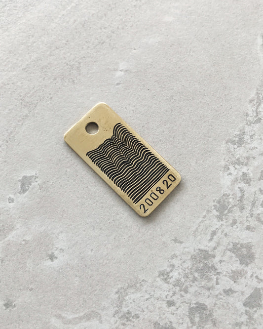 200820 - Hand Engraved Brass