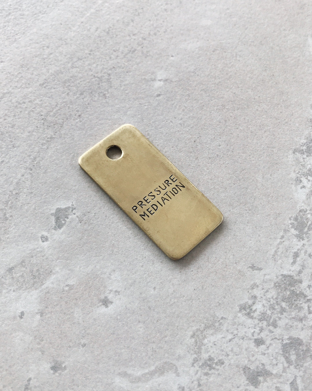 200820 - Hand Engraved Brass