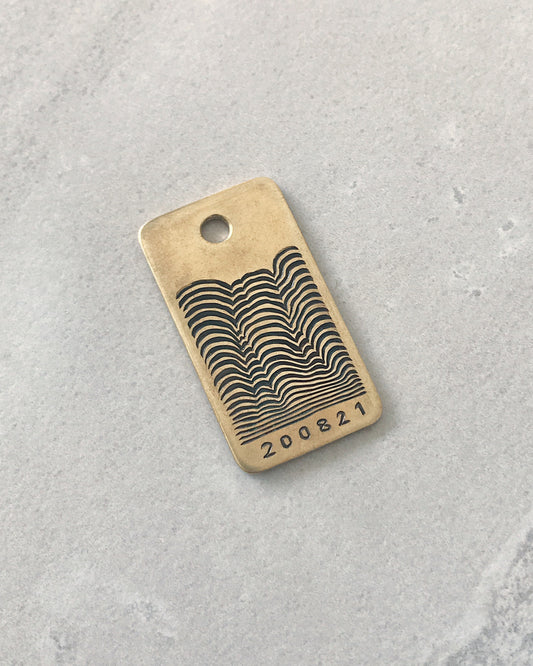 200821 - Hand Engraved Brass