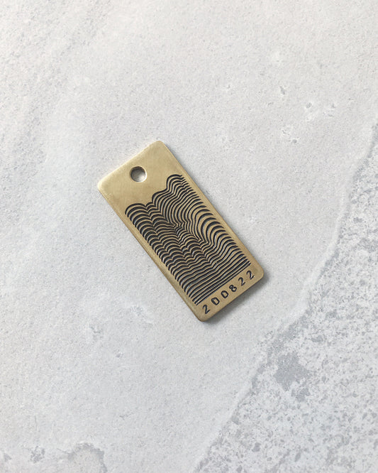 200822 - Hand Engraved Brass