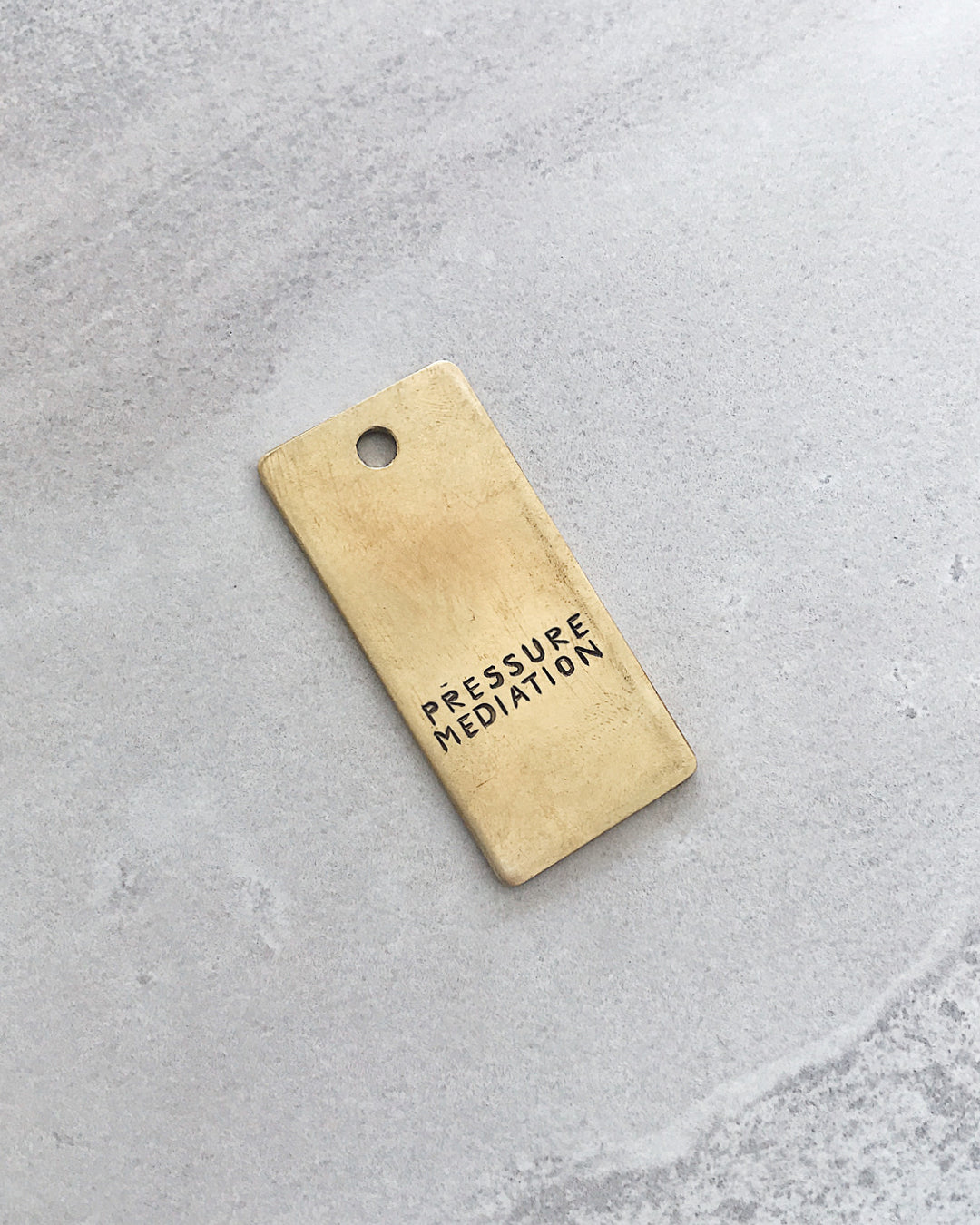 200822 - Hand Engraved Brass