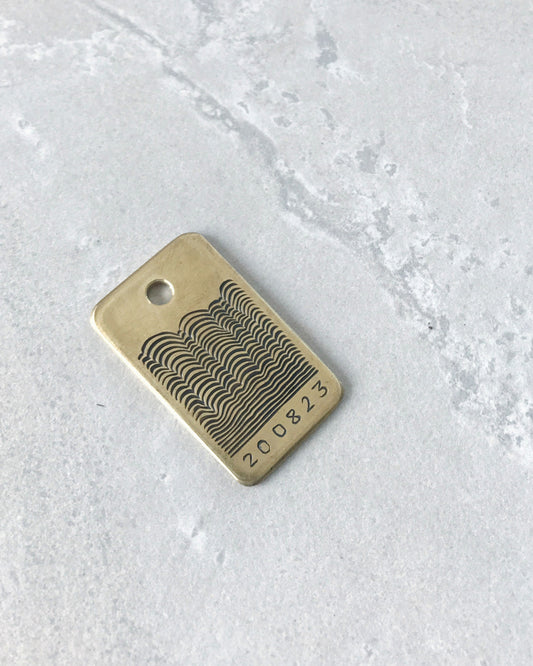 200823 - Hand Engraved Brass