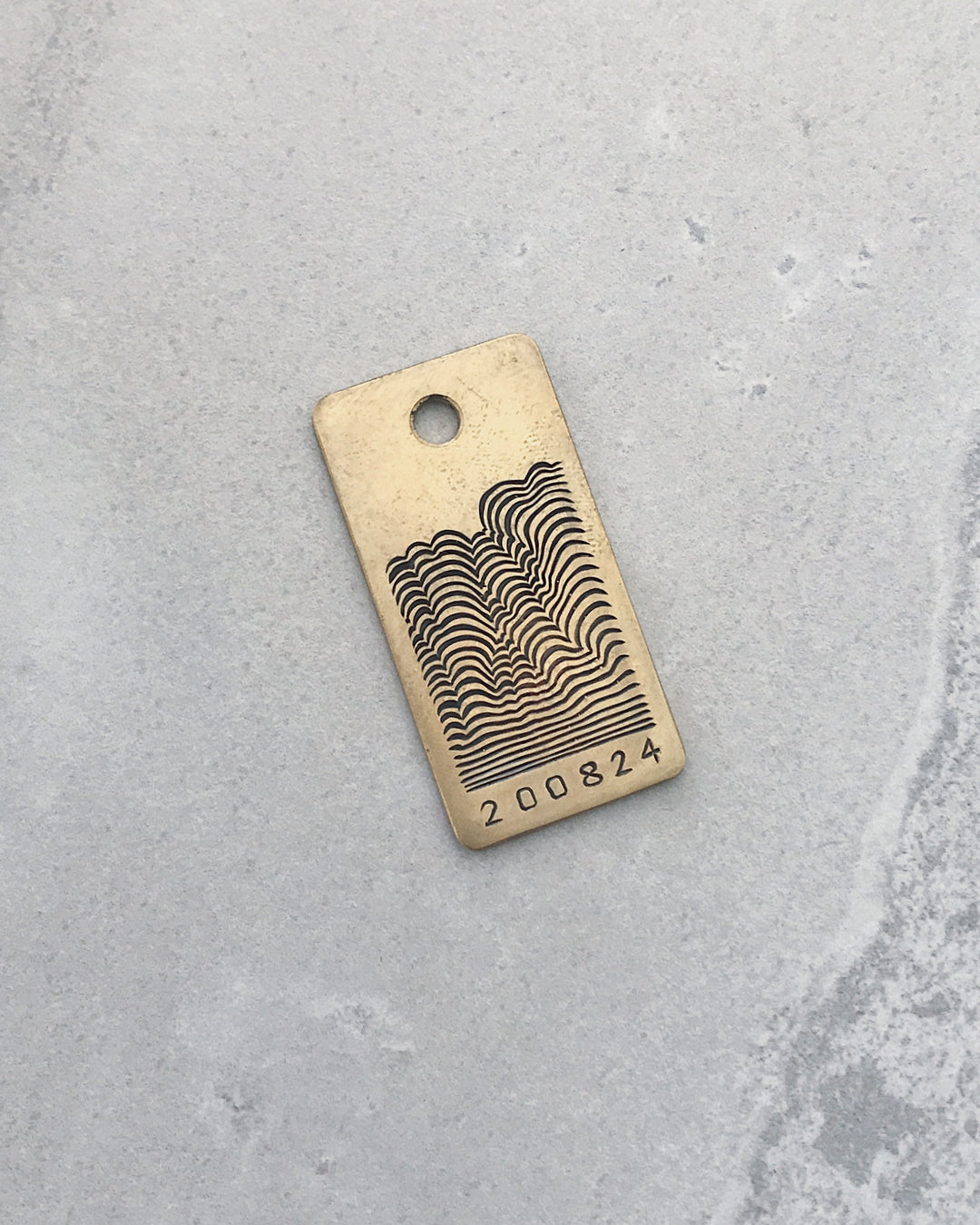 200824 - Hand Engraved Brass