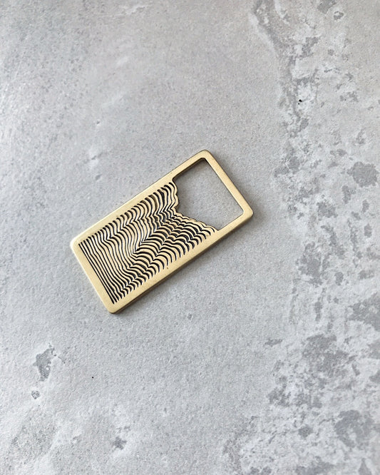 200825-01 - Hand Engraved Brass + cut-out