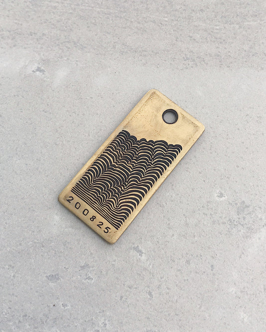 200825 - Hand Engraved Brass