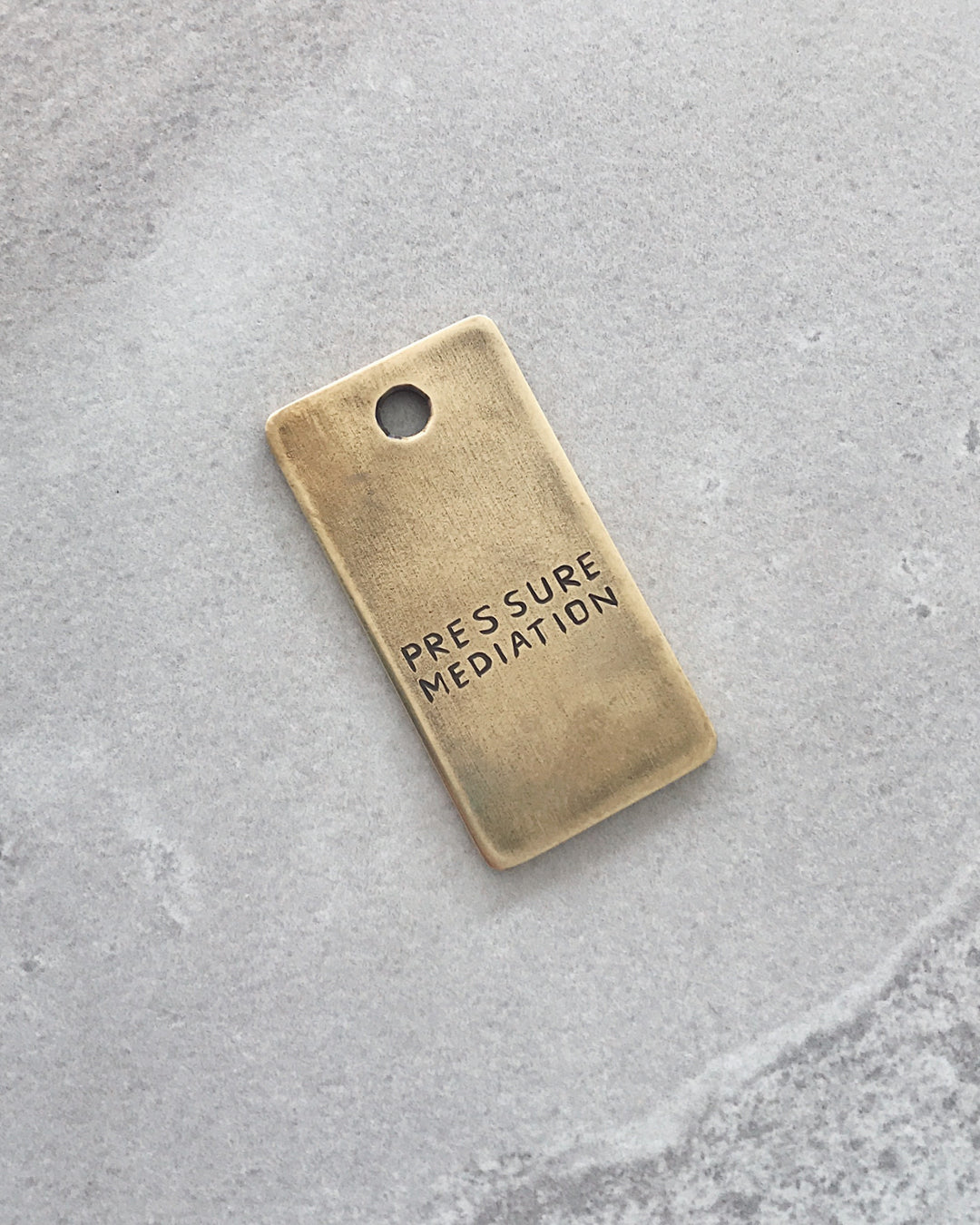 200826 - Hand Engraved Brass