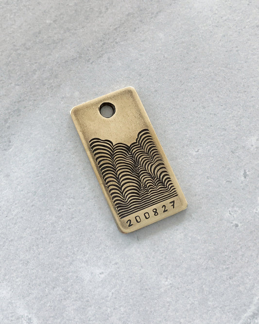 200827 - Hand Engraved Brass