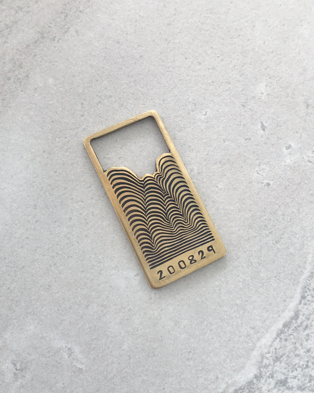 200829 - Hand Engraved Brass + cut-out