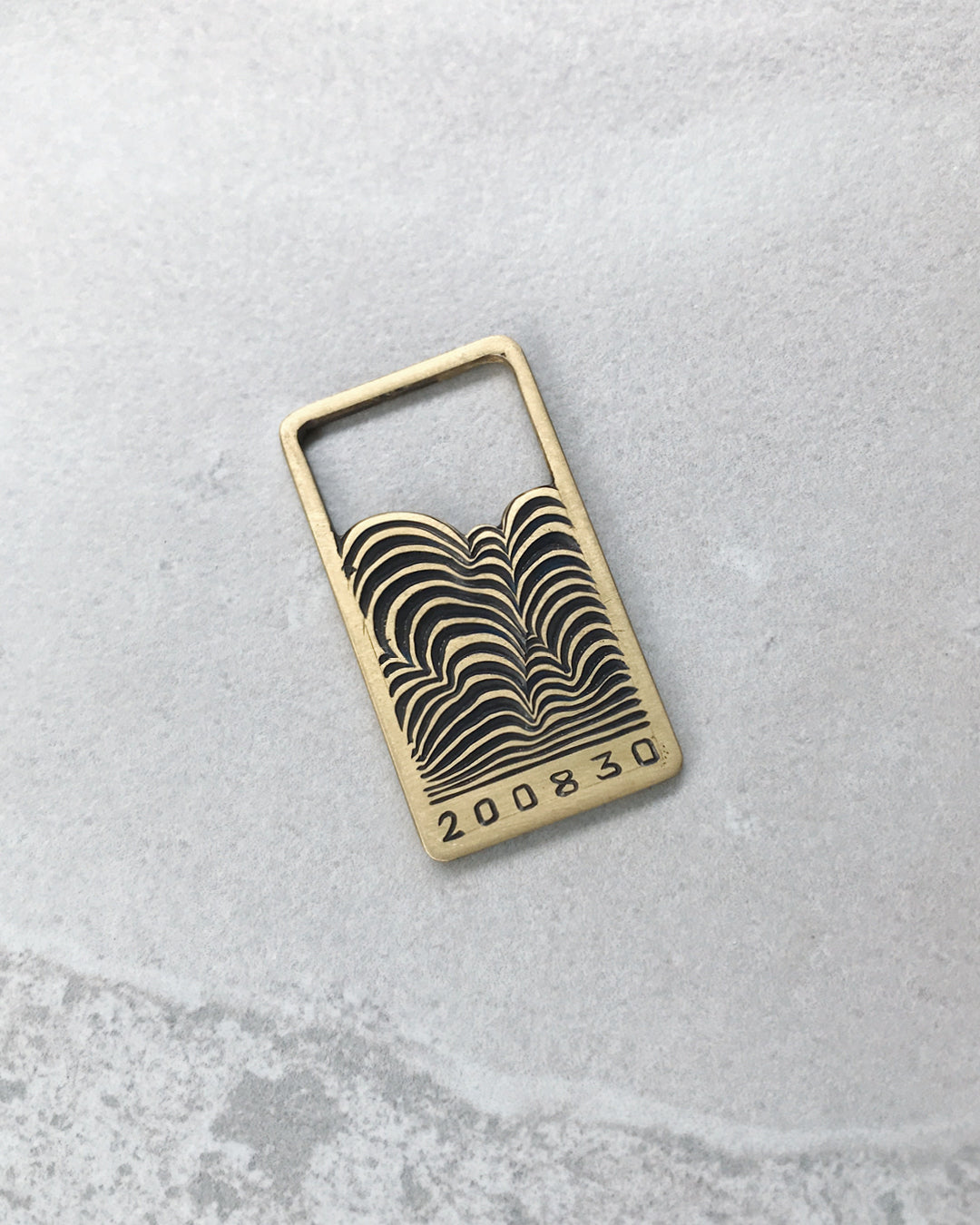 200830 - Hand Engraved Brass + cut-out
