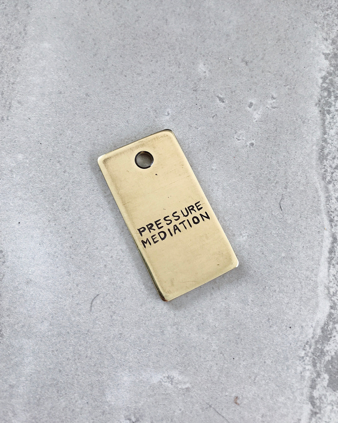200831 - Hand Engraved Brass