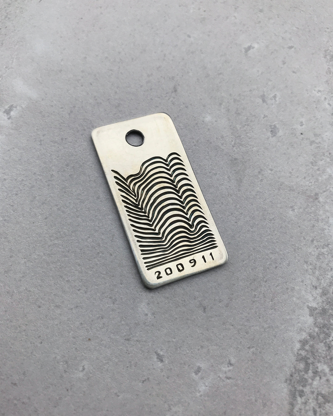 200911 - Hand Engraved Sterling Silver .925