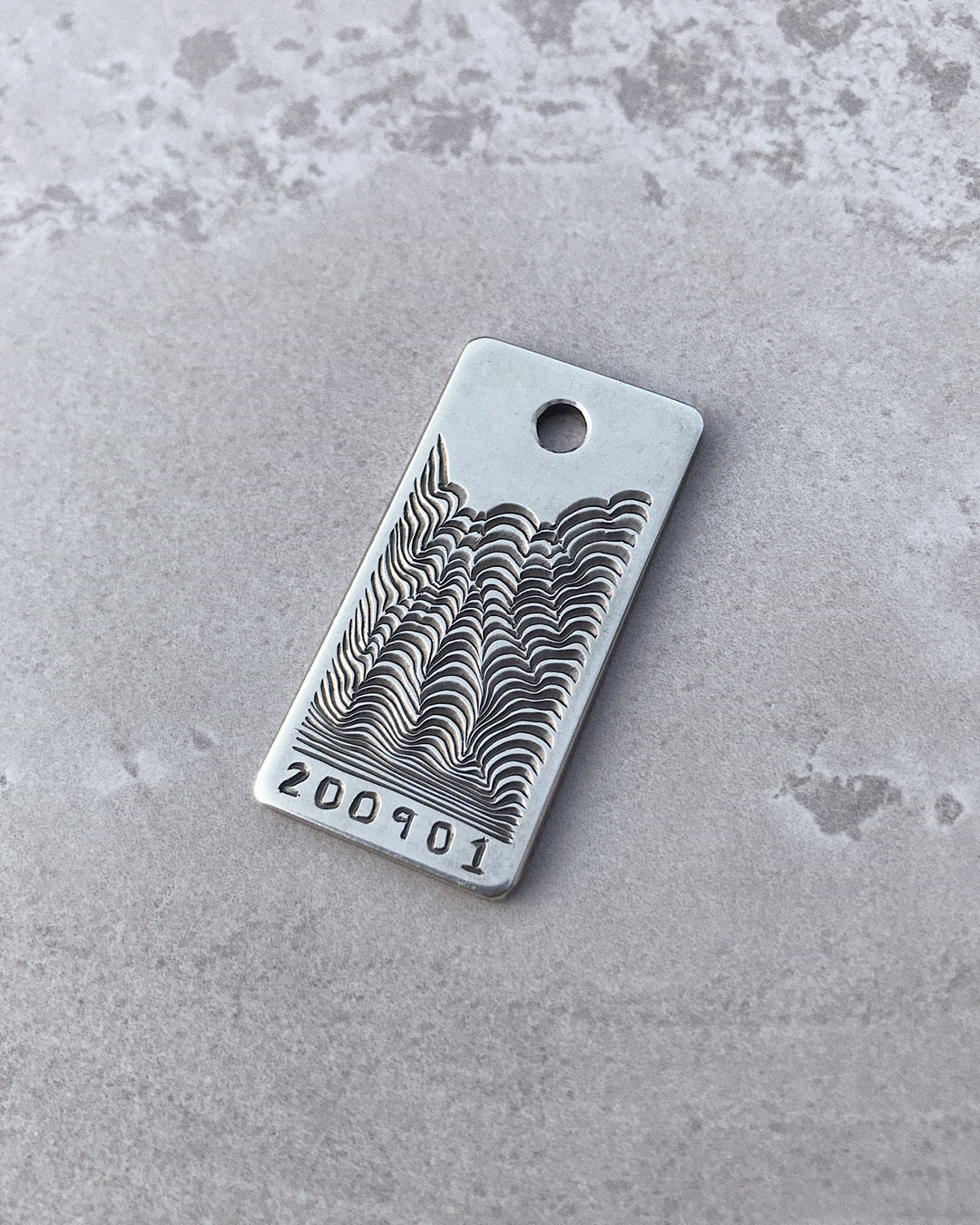 200901 - Hand Engraved Sterling Silver .925
