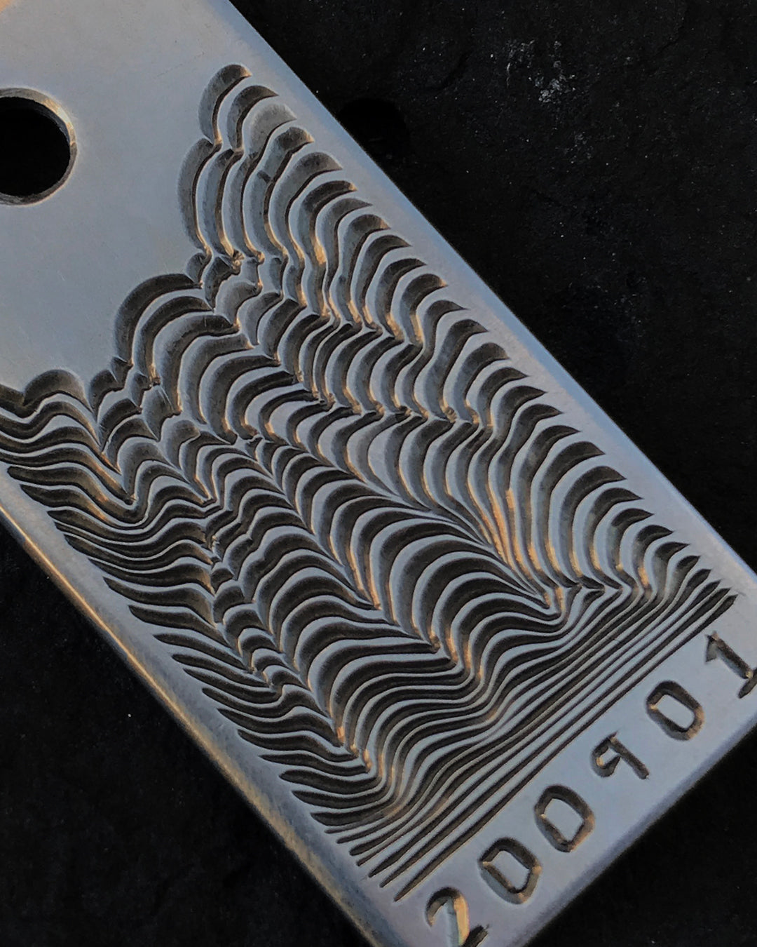 200901 - Hand Engraved Sterling Silver .925