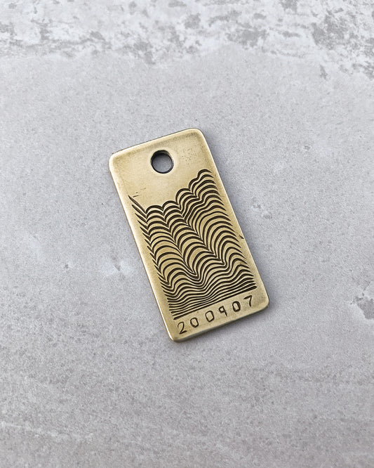 200907 - Hand Engraved Brass