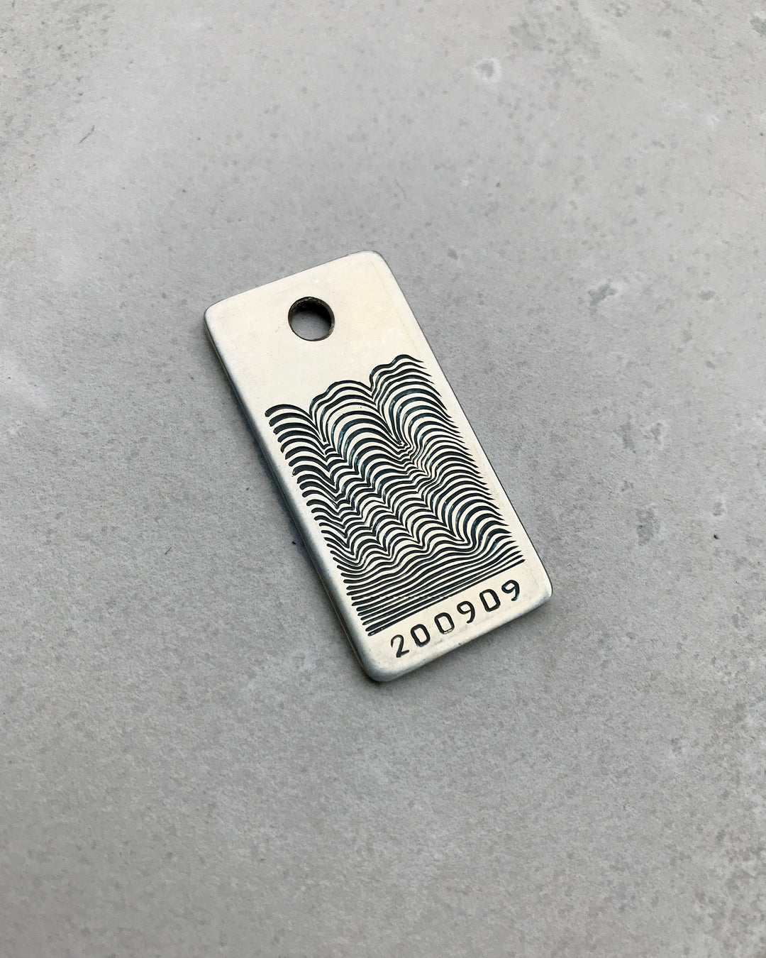 200909 - Hand Engraved Sterling Silver .925