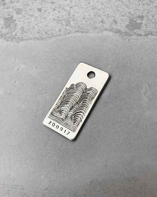 200917 - Hand Engraved Sterling Silver .925