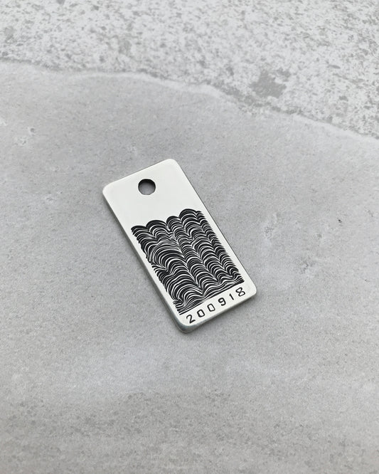 200918 - Hand Engraved Sterling Silver .925