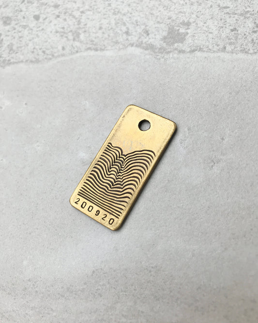 200920 - Hand Engraved Brass