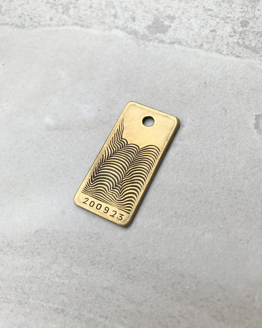 200923 - Hand Engraved Brass