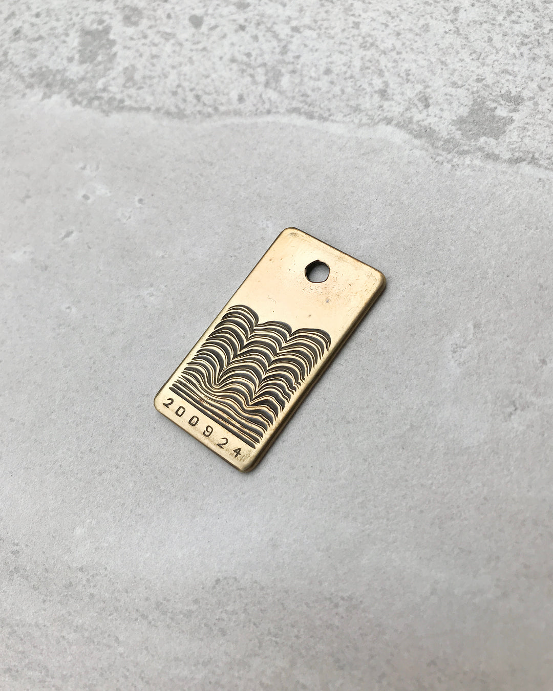 200924 - Hand Engraved Brass