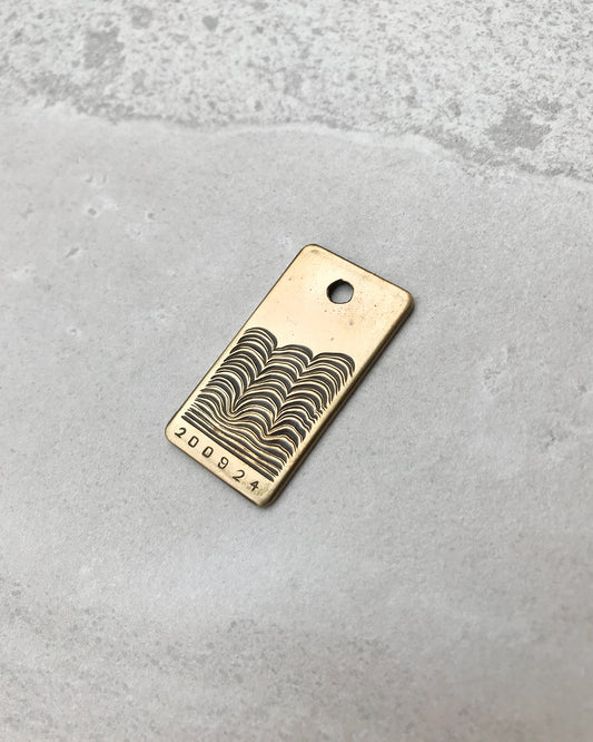200924 - Hand Engraved Brass