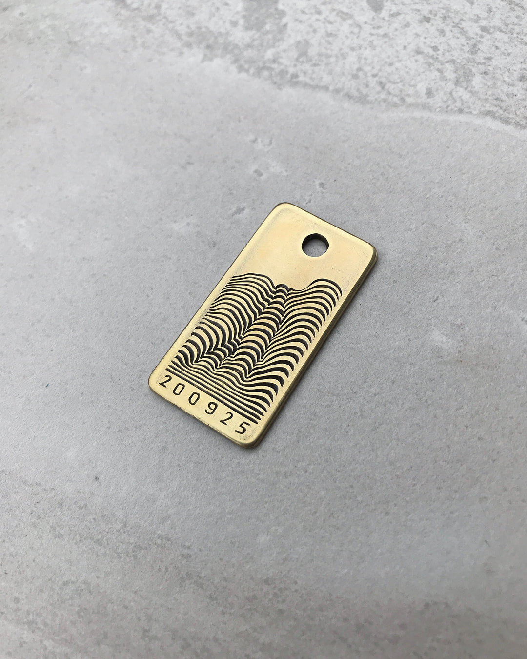 200925 - Hand Engraved Brass