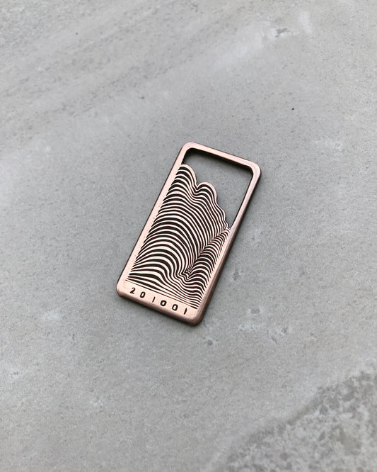 201001 - Hand Engraved Copper + cut-out