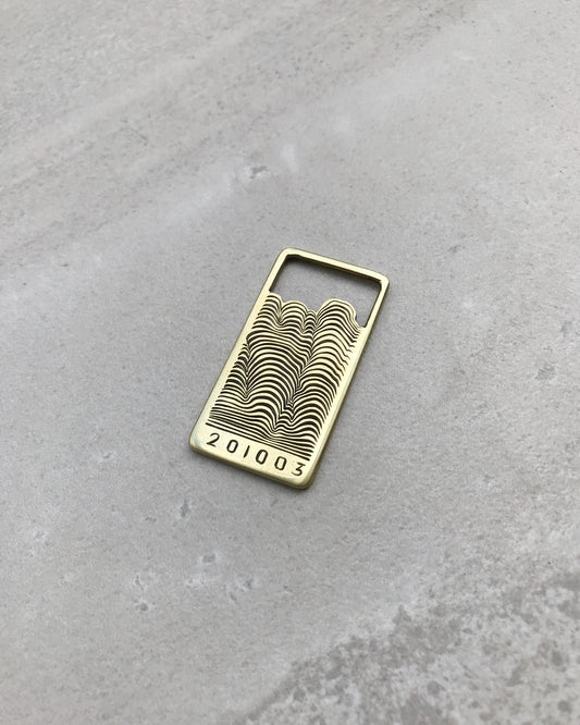 201003 - Hand Engraved Brass + cut-out