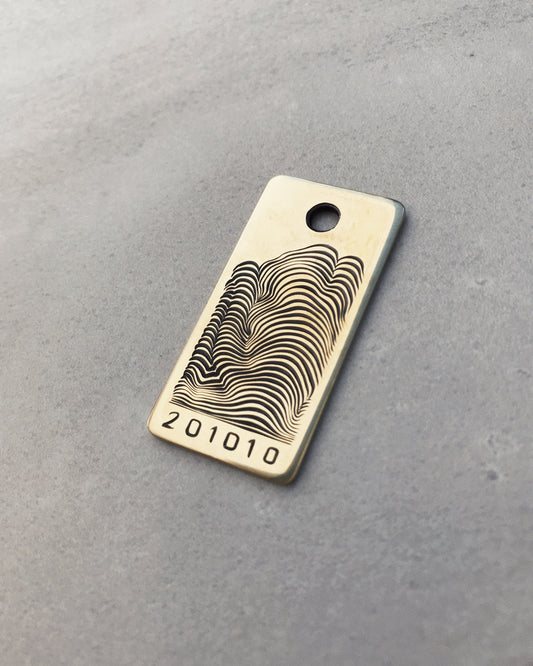 201010 - Hand Engraved Brass
