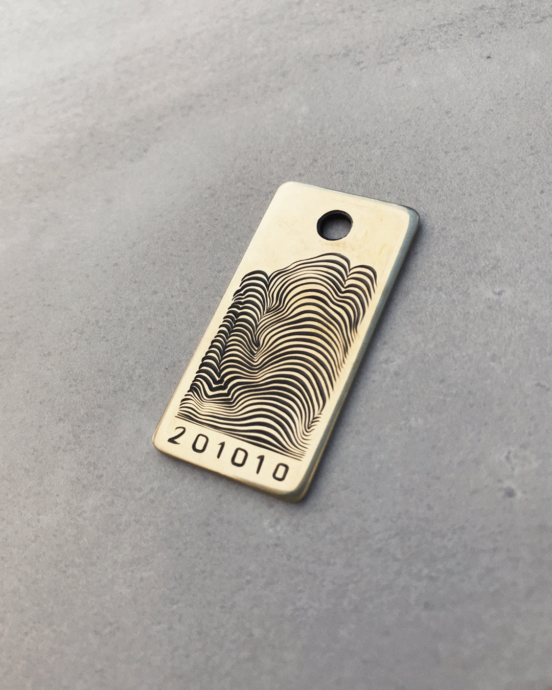 201010 - Hand Engraved Brass