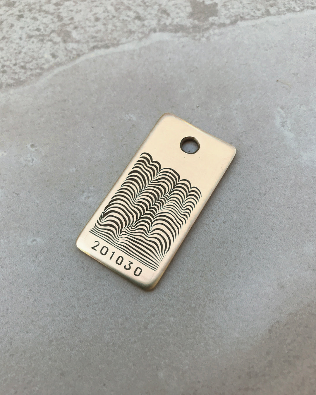 201030 - Hand Engraved Brass