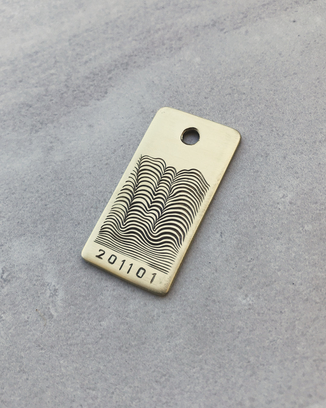 201101 - Hand Engraved Brass