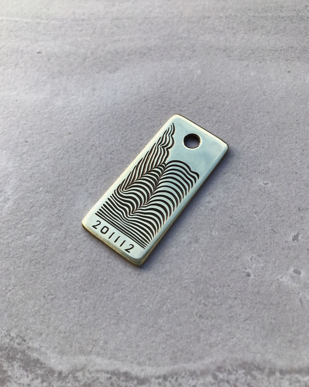 201112 - Hand Engraved Brass