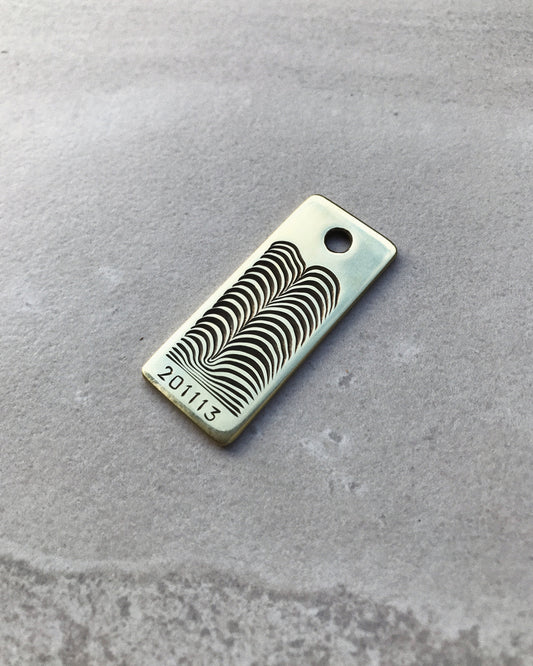 201113 - Hand Engraved Brass