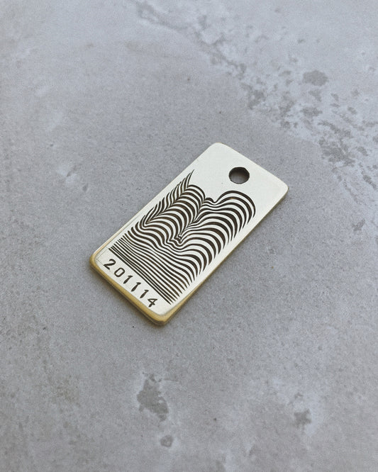 201114 - Hand Engraved Brass