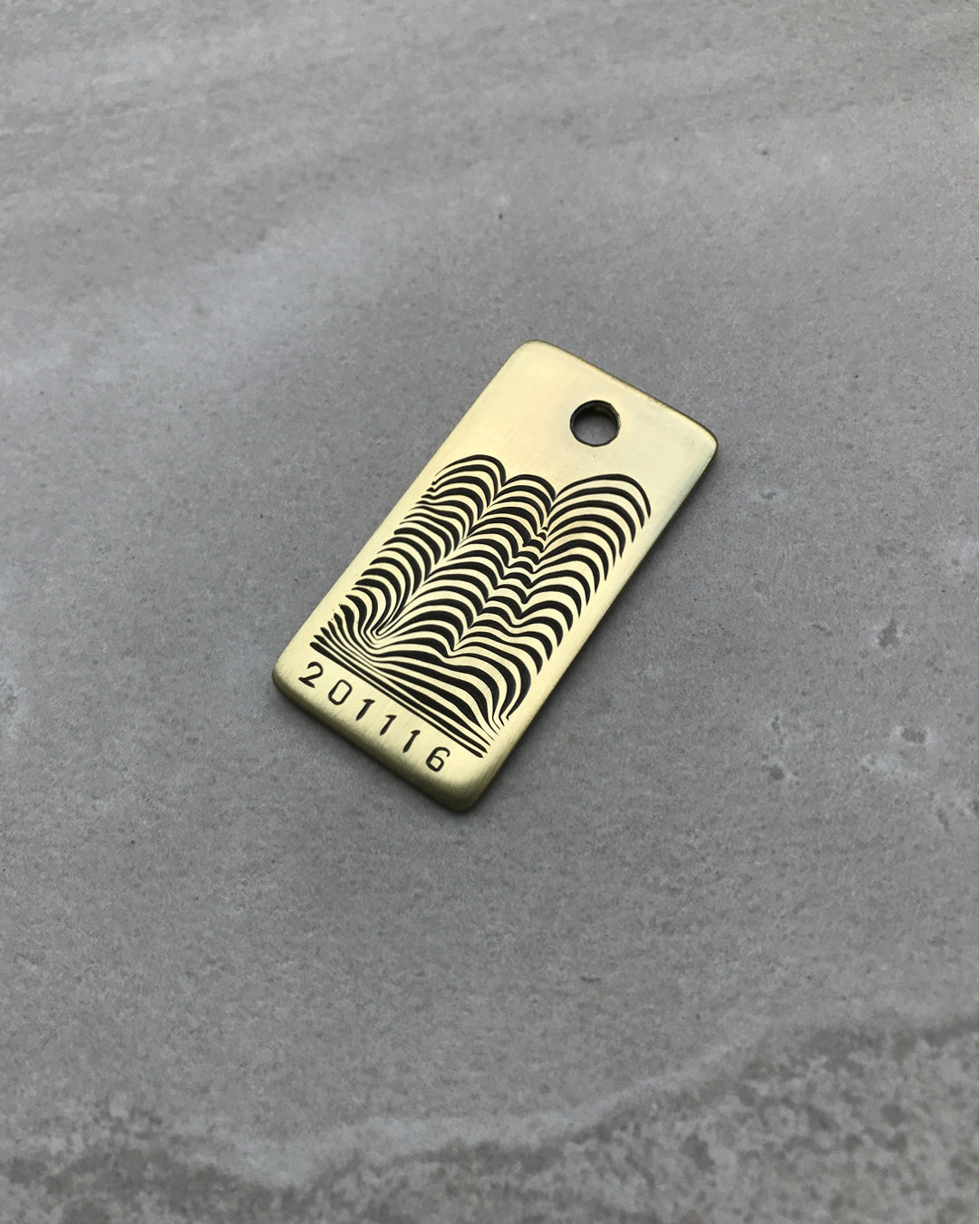 201116 - Hand Engraved Brass