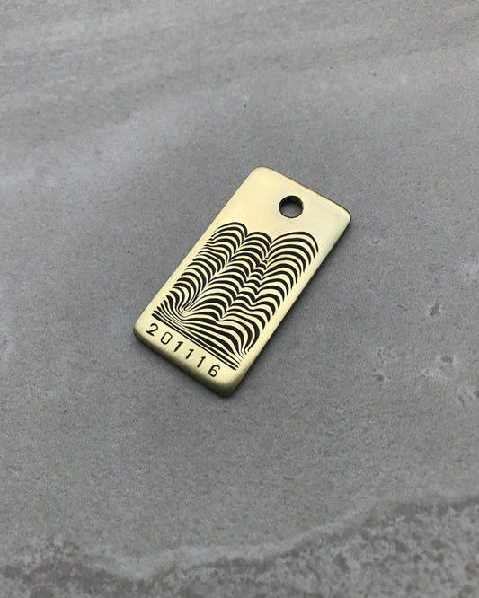 201116 - Hand Engraved Brass