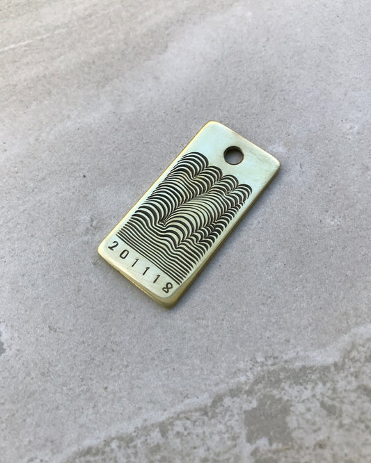 201118 - Hand Engraved Brass
