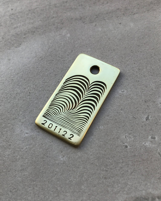 201122 - Hand Engraved Brass