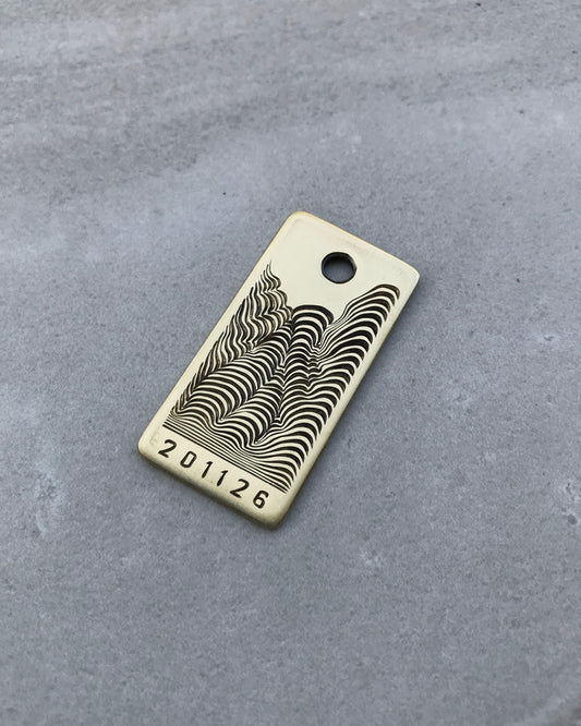 201126 - Hand Engraved Brass