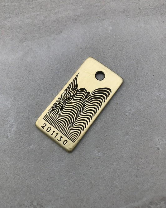 201130 - Hand Engraved Brass