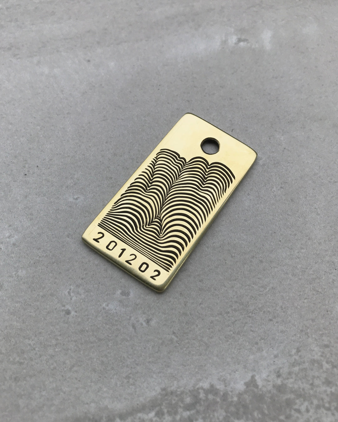 201202 - Hand Engraved Brass