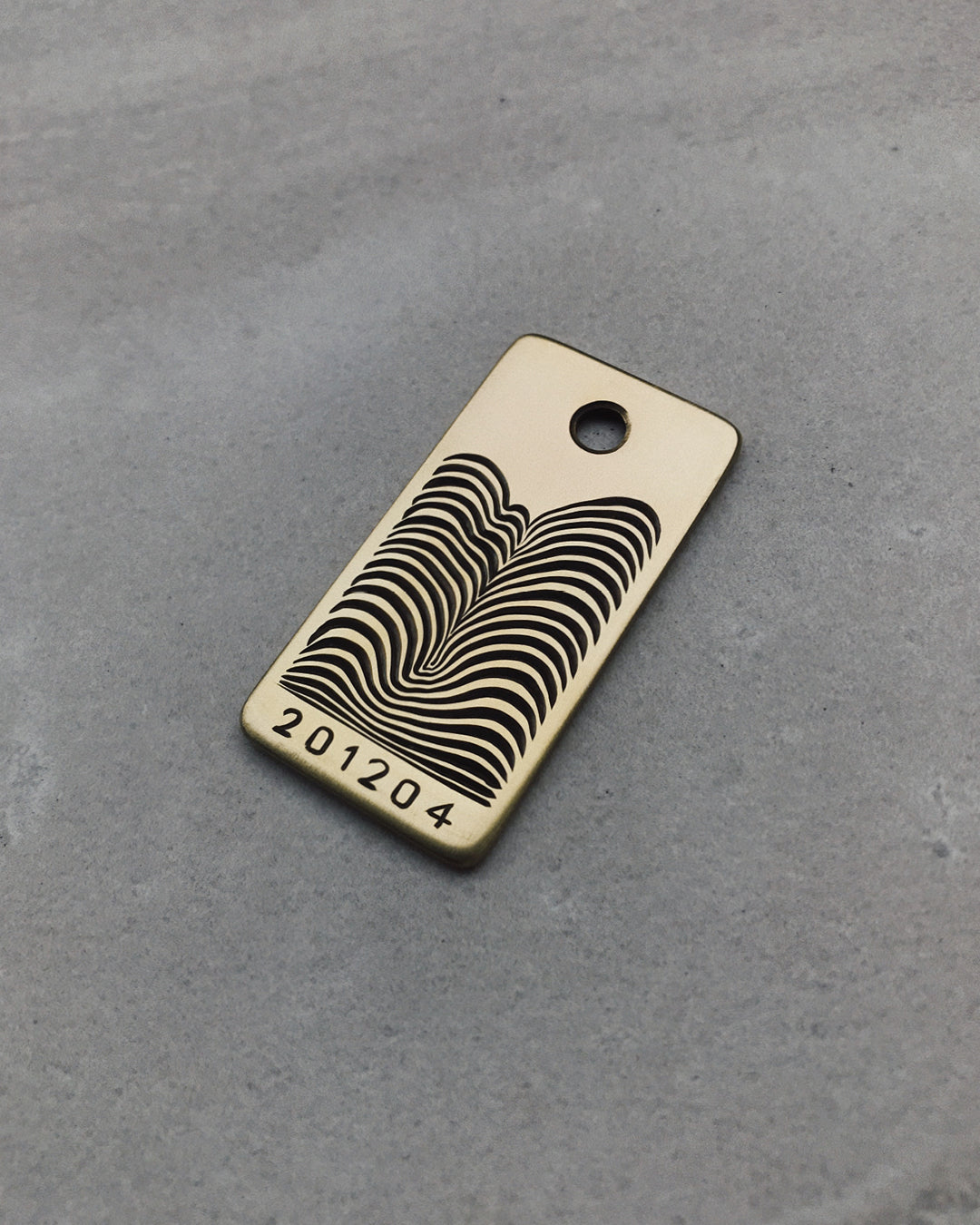 201204 - Hand Engraved Brass