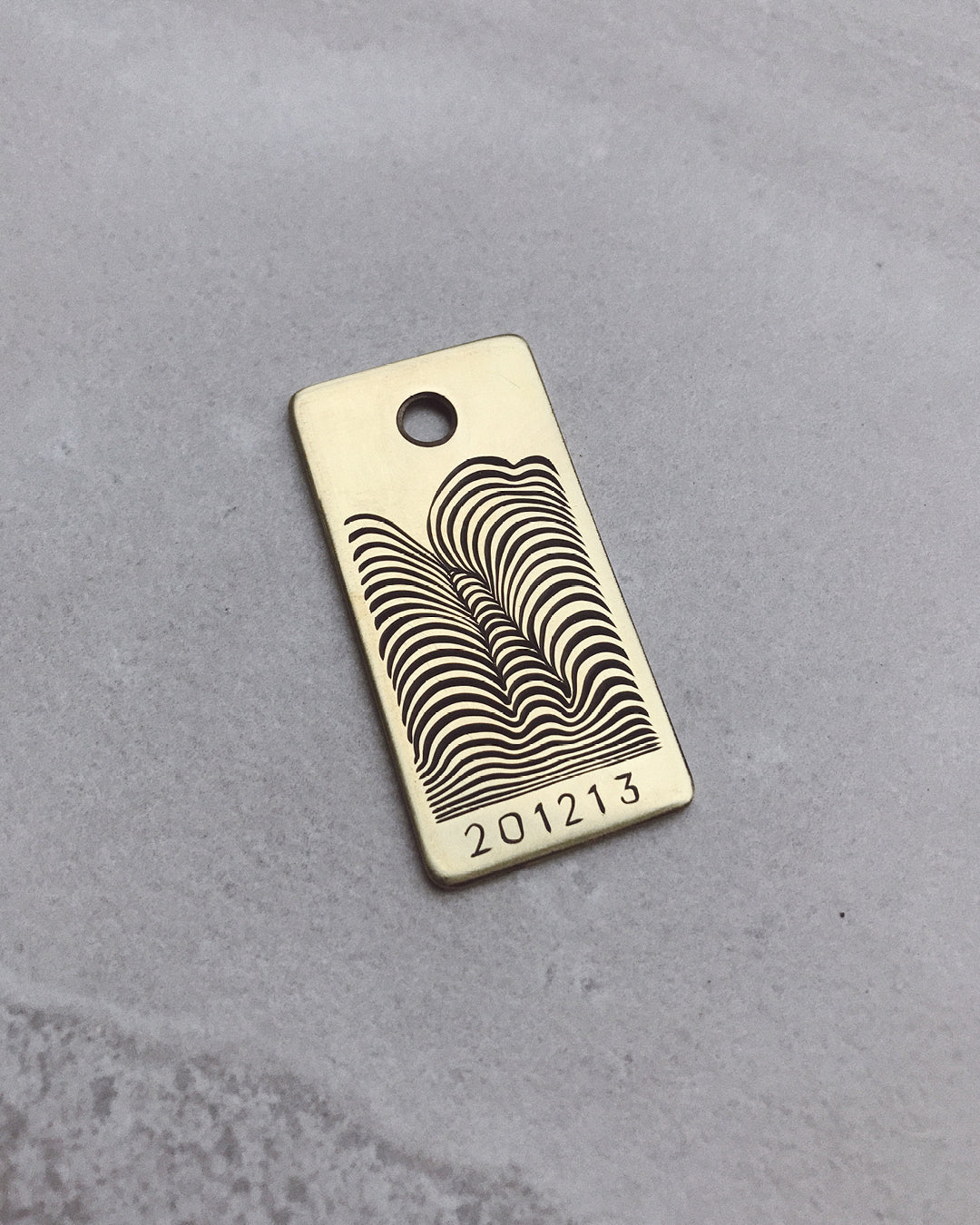 201213 - Hand Engraved Brass